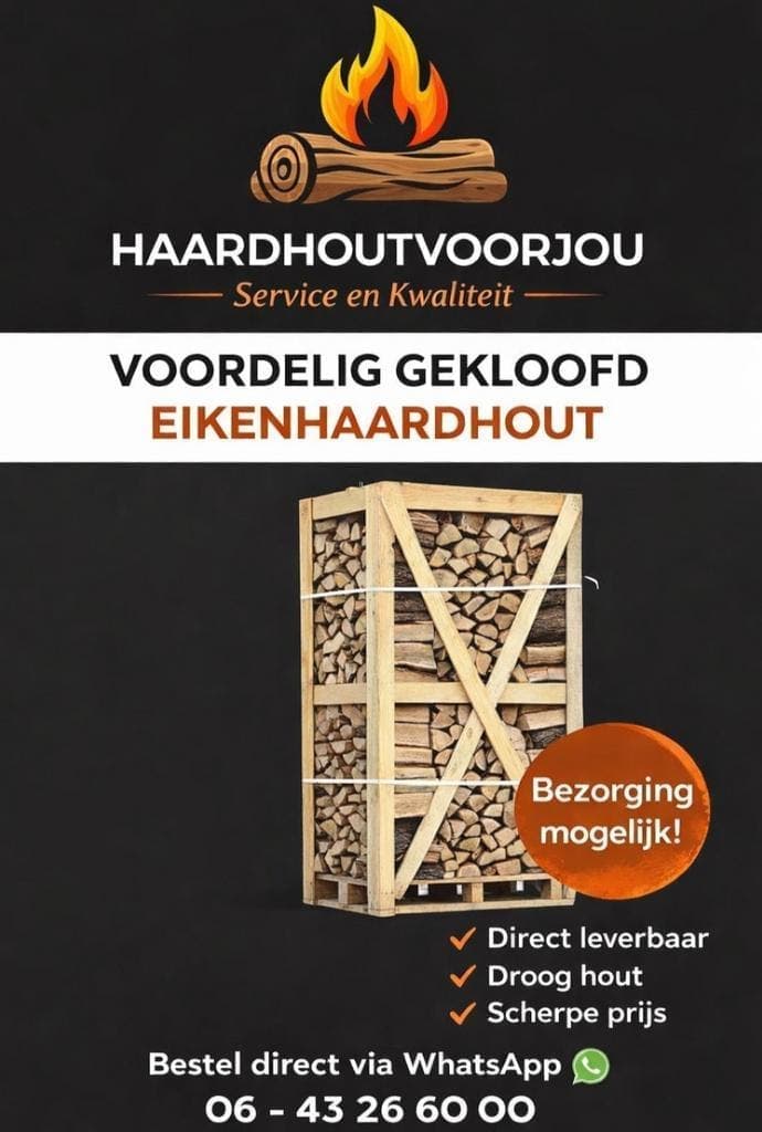 Haardhout van Goedkoop Eikenhaardhout — foto 2